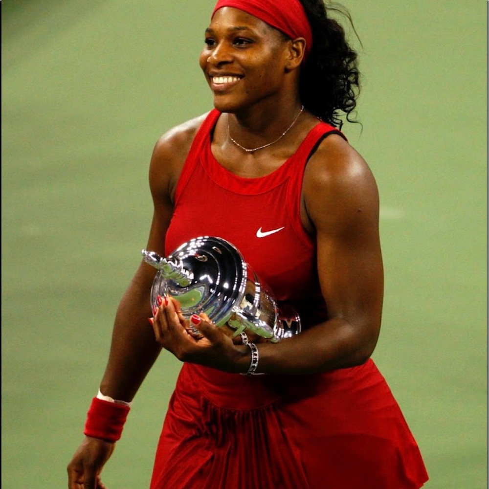 Nike pleated DriFit tennis dress Serena Williams NWT